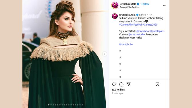 Urvashi Has A Task For You In Cannes