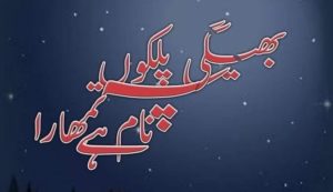 Bheegi Palkon Par Naam Tumhara Hai By Areej Shah