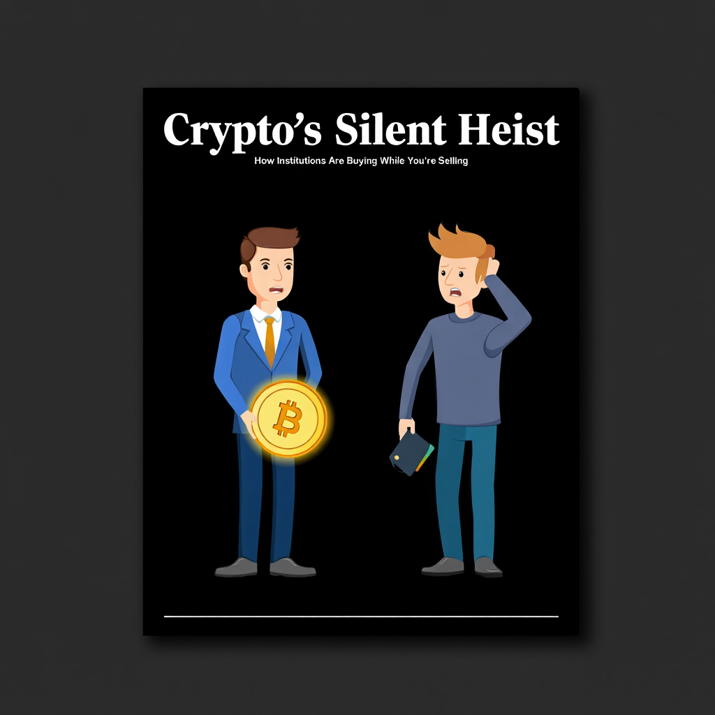 Crypto’s Silent Heist: How Institutions Are Buying While You’re Selling | by Alertforalpha | Coinmonks | Apr, 2025